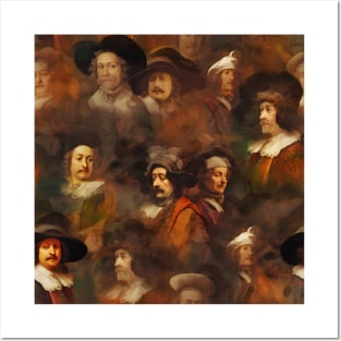 Rembrandt Paintings Mashup Posters and Art